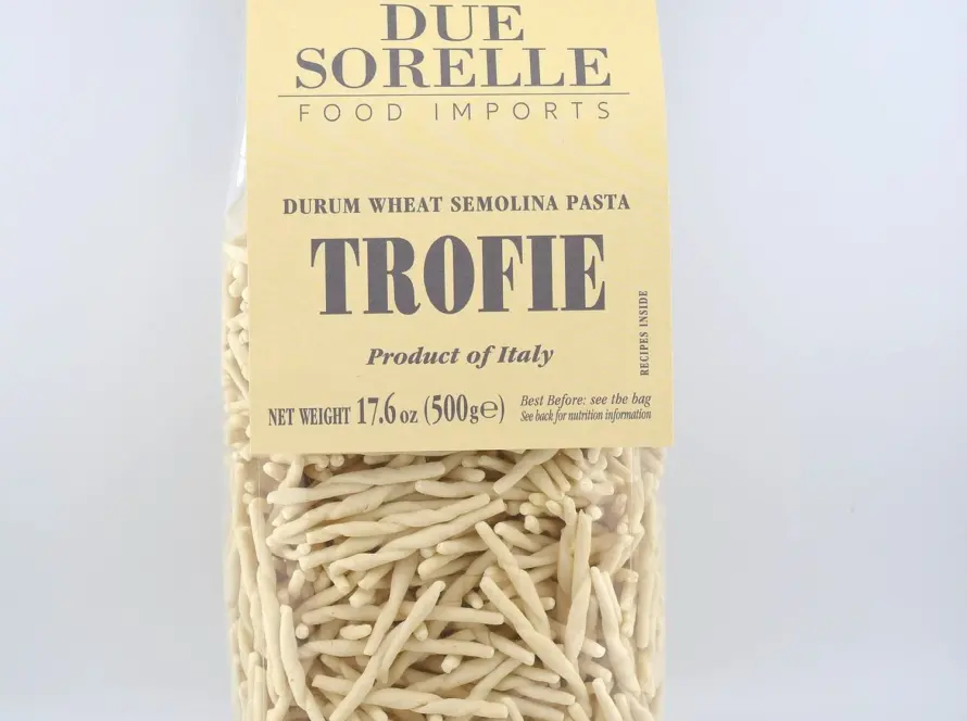 What is the pasta shape Trofie?