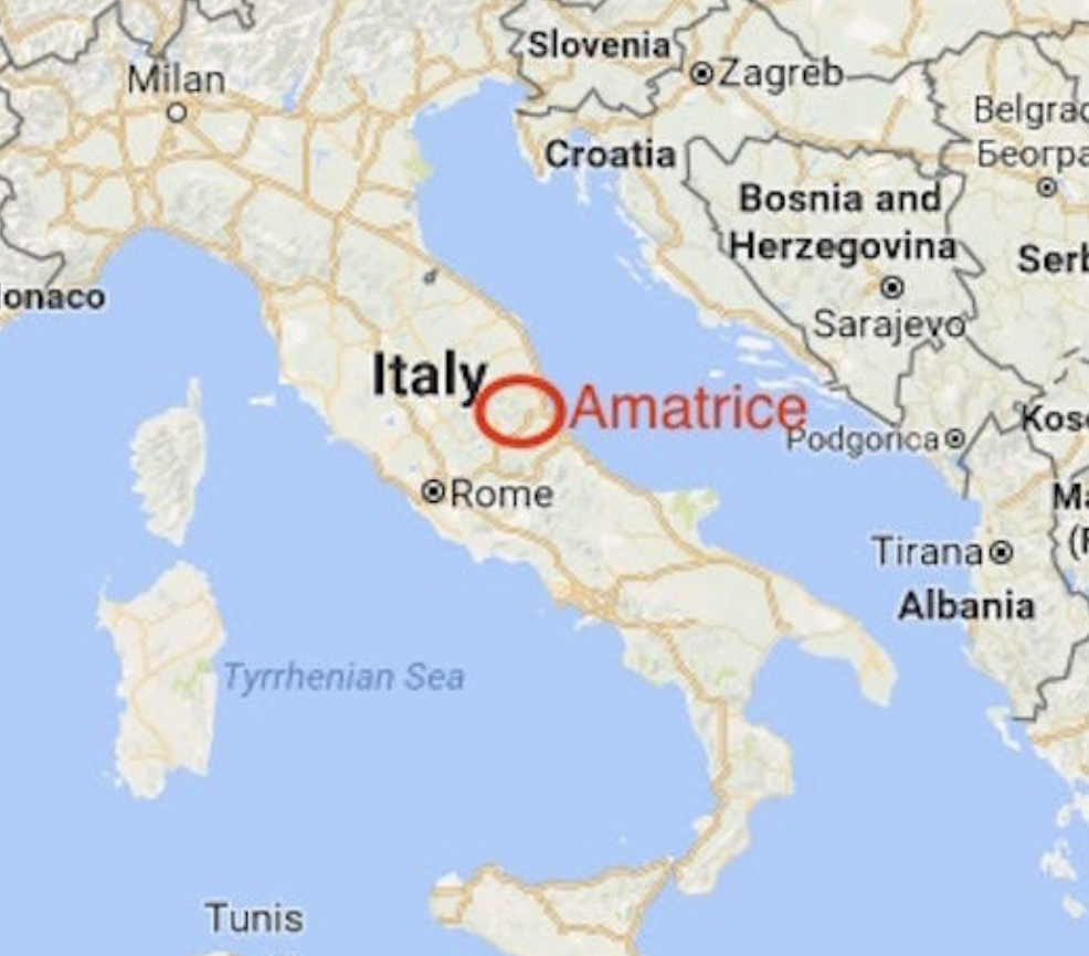 Amatriciana’s Evolution