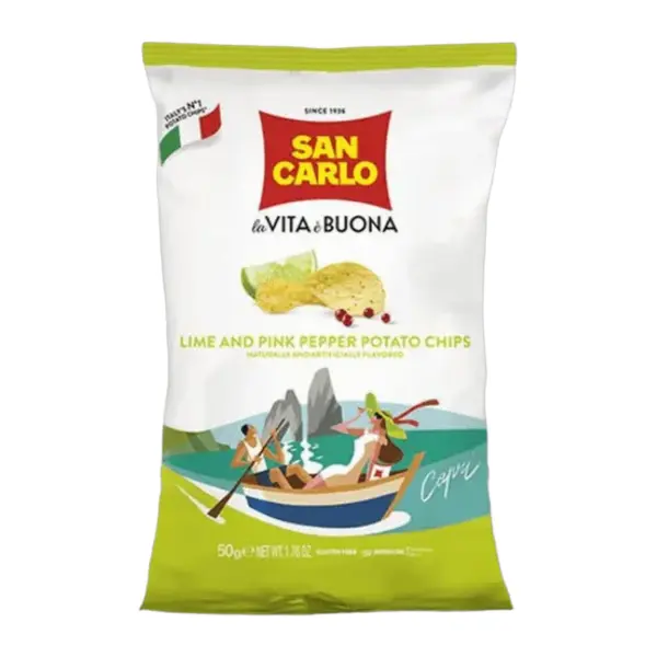 San Carlo Pink Peppercorn and Lime Potato Chip
