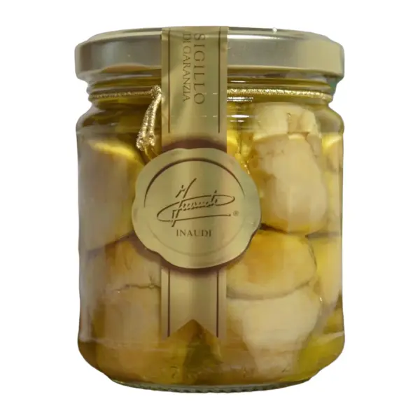 Whole Porcinis in Olive Oil