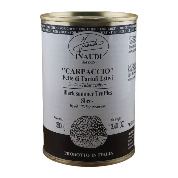 Carpaccio Black Summer Truffles in Oil