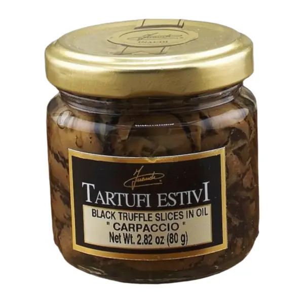 Sliced Black Truffle in Oil