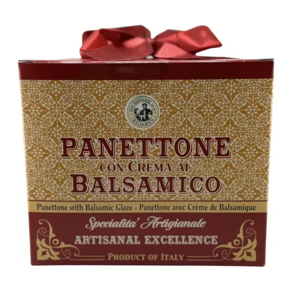 Panettone with Balsamic Cream