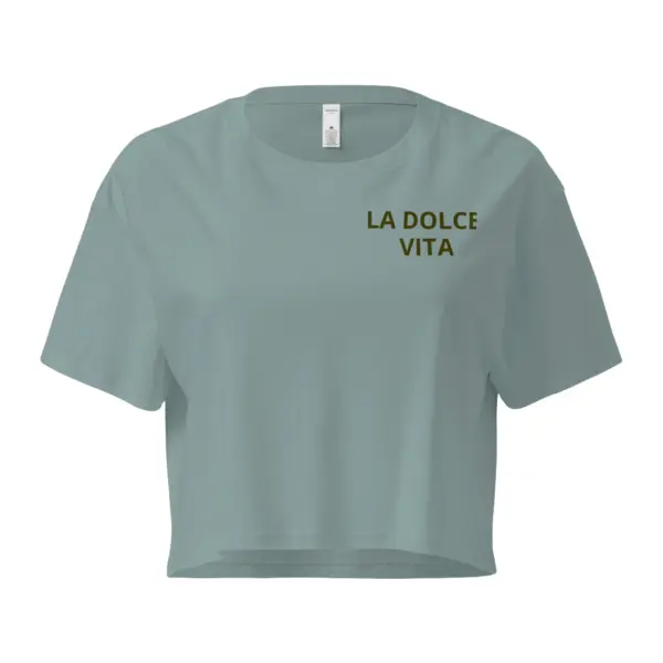 Women’s Crop Top La Dolce Vita