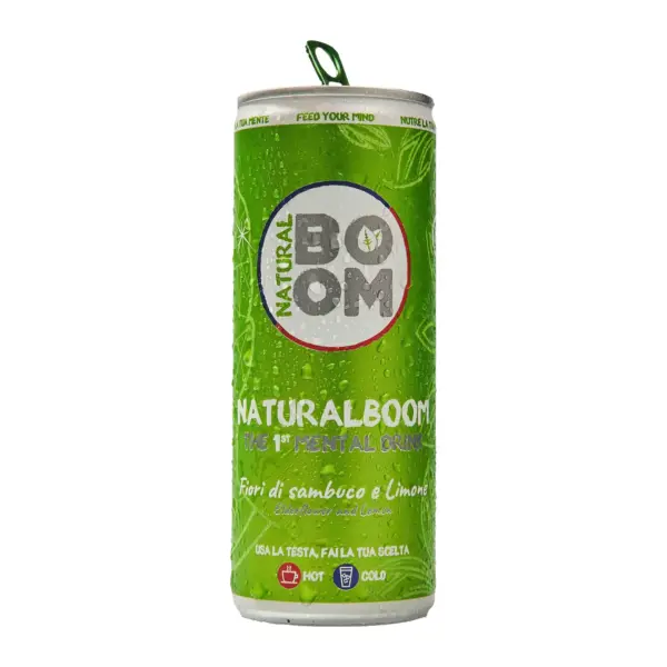 Natural Boom, Elderflower and Lemon