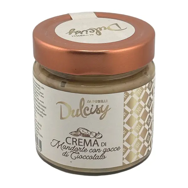 Crema Di Mandorle Con Gocce Di Cioccolato